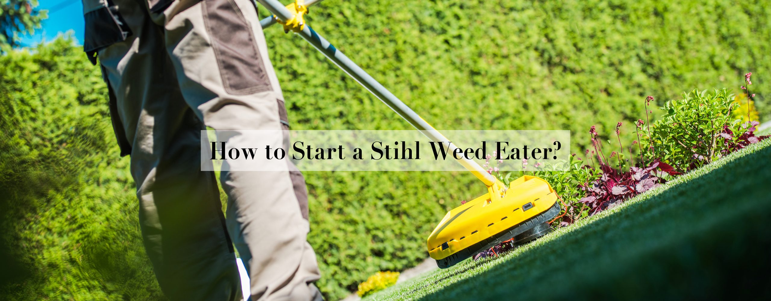 how to start a stihl weed eater ft